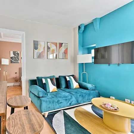 Appartement Cosy Et Colore Au Coeur De Parijs Buitenkant foto